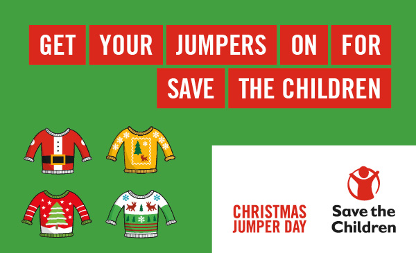 Save the Children’s Christmas jumper day! – Child Friendly Warwickshire